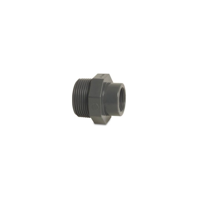 PVC nippel reduktion D 11/2-1'' mm