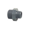 PVC reduceringsnippel 1"-3/8"