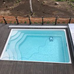 Glasfiberpool Helmi 630