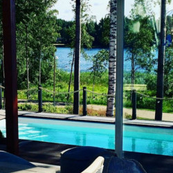 Glasfiberpool Helmi 830