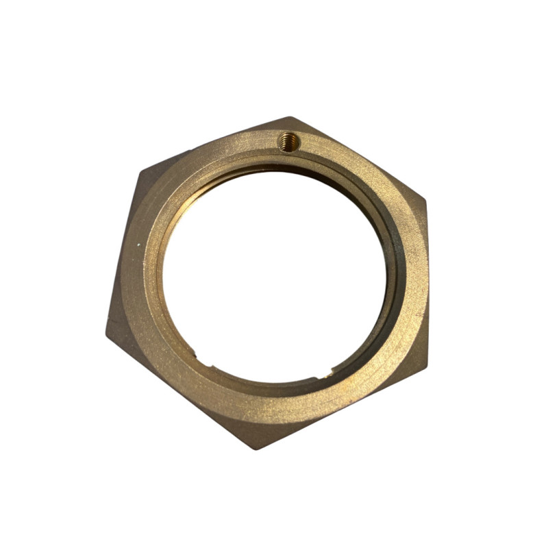 Mutter i mässing för poolbelysning. Pahlen