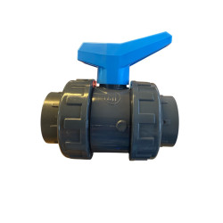 PVC Kulventil D 50 mm...