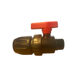 Kulventil PP 50 mm x 1 1/2"