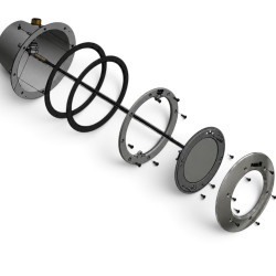 Belysningsinsats LED 170VS-WW varmvit