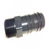 Slanganslutning D 11/2-50 mm i PVC